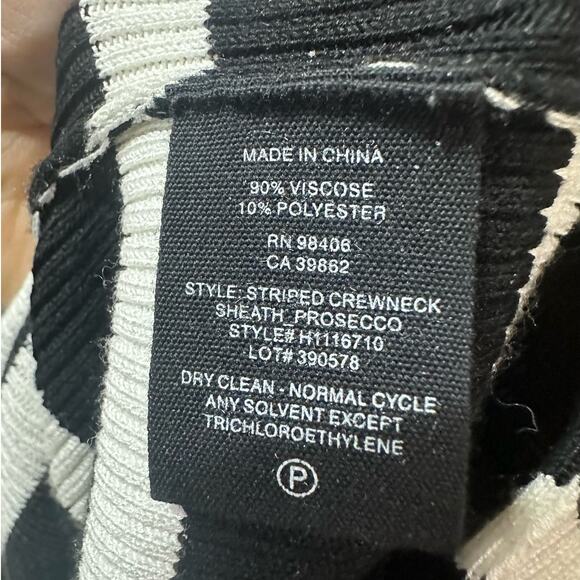 Theory Mini Dress Stripe Crewneck Jersey - Picture 11 of 11